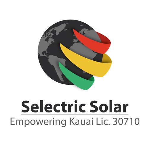 Selectric Solar logo design