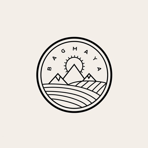 Bagmaya ecological products logo design
