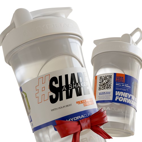 Label Design Protein Shaker