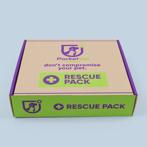 Mailer Box design for pet treatment