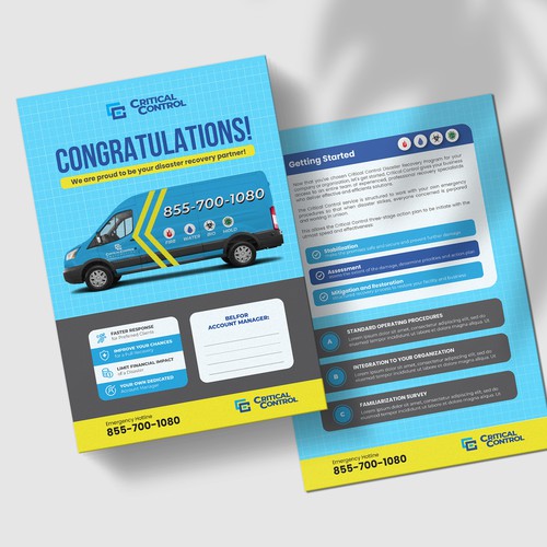 Cleaning Service Winning Flyer