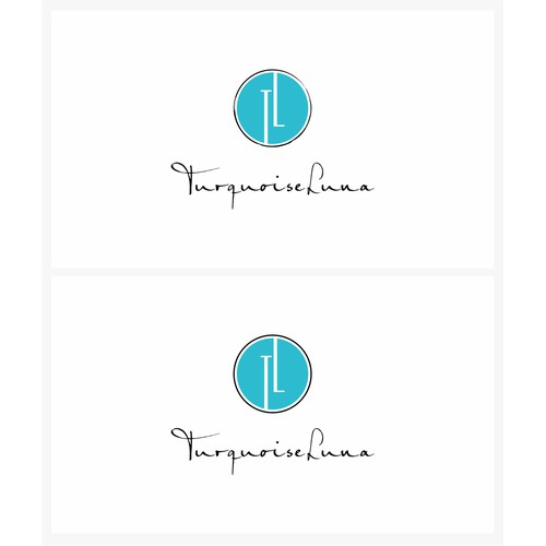 Create the next logo for Turquoise Luna