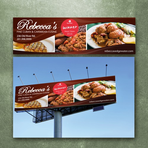 Dining Restaurant Billboard/Banner