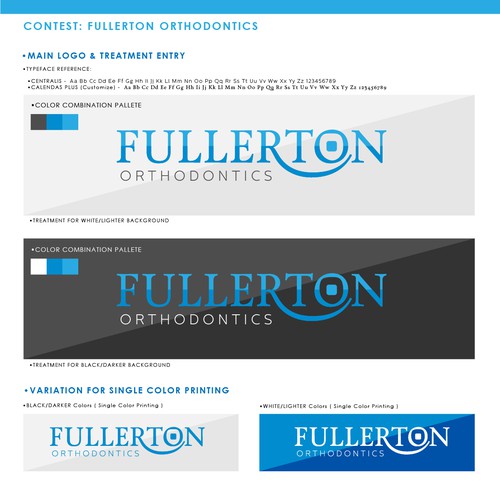 Logo Design: Fullerton Orthodontics