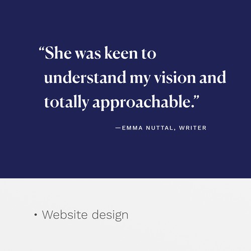 Website Design: Writer 