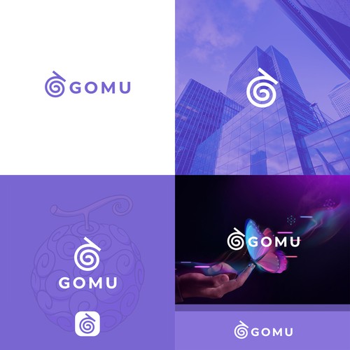 GOMU Logo design