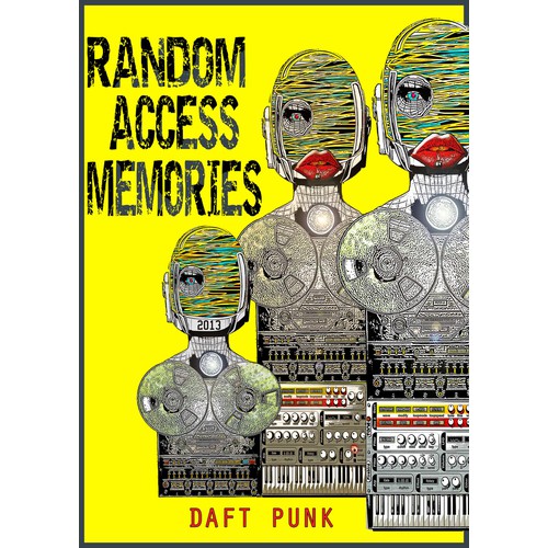 99designs community contest: create a Daft Punk concert poster