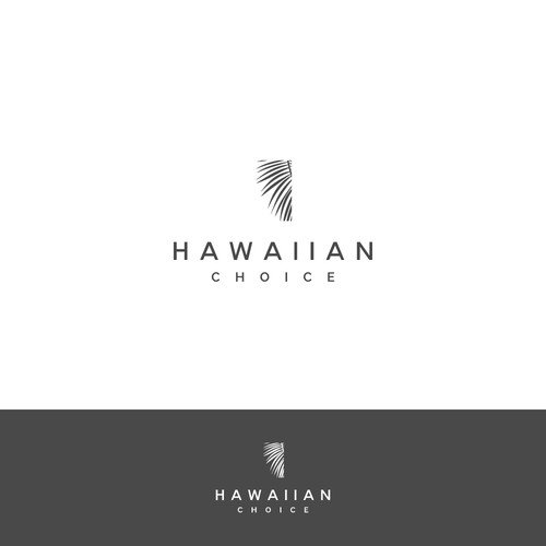 Winning logo concept for Hawaiian Choice