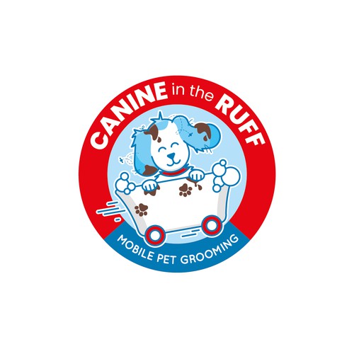Canine in the ruff - mobile pet grooming