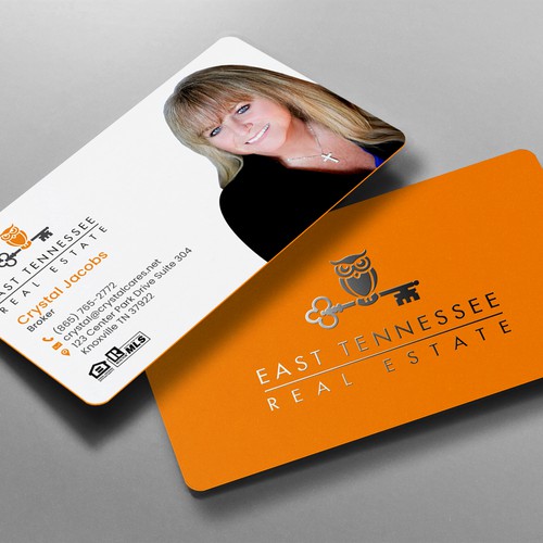 business card design for real estate business