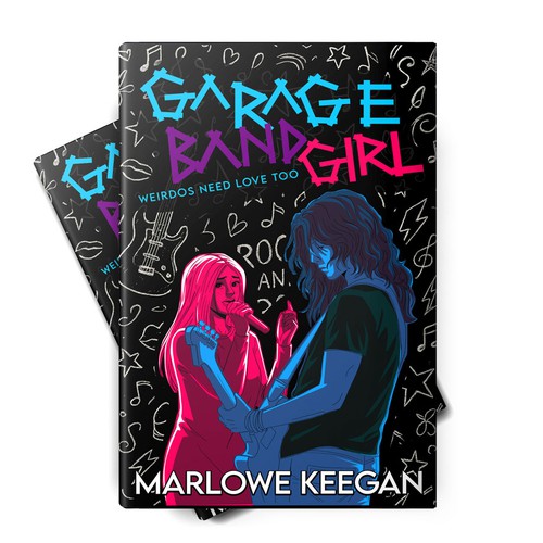 Book Cover Design for a YA Project 