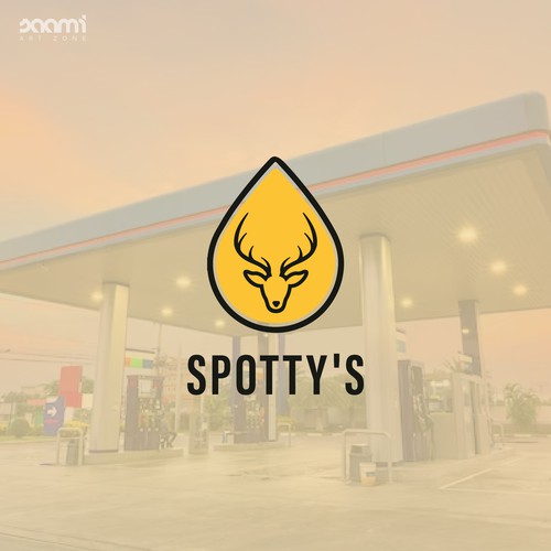 Design a Gas station logo to compete with the big fuel companies.