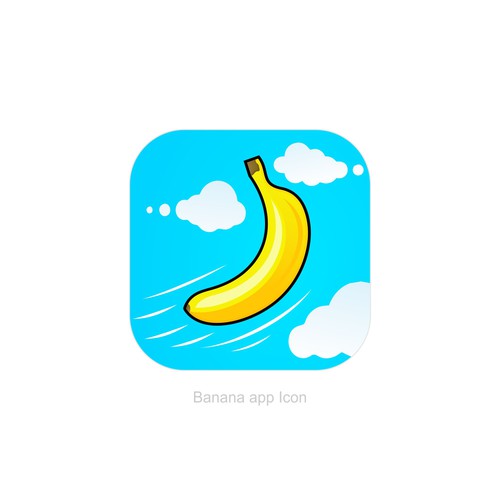 Concept Banana app Icon!