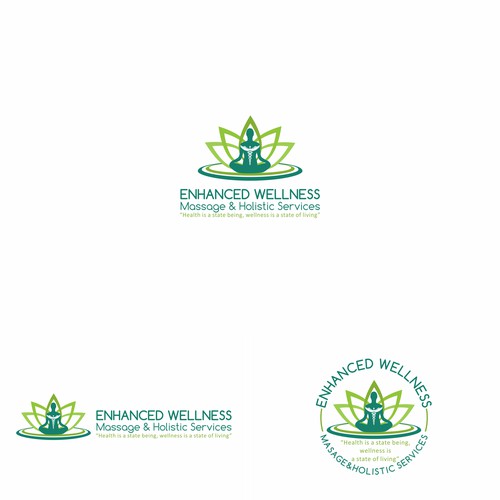 Logo for Enhanced Wellness Massage & Holistic Services