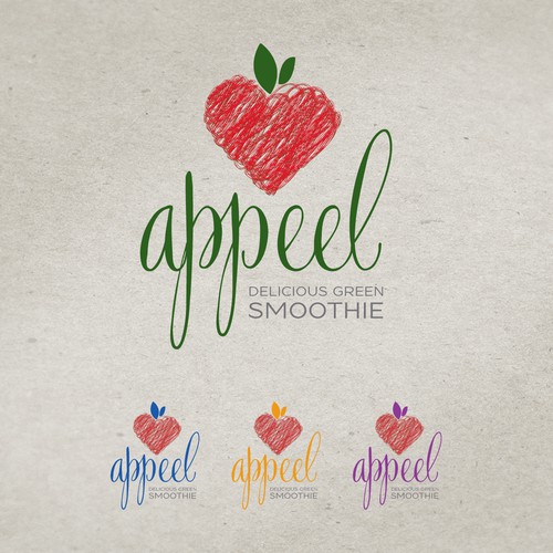 Brand ID Pack - Organic Appeel - Delicious Green Smoothie