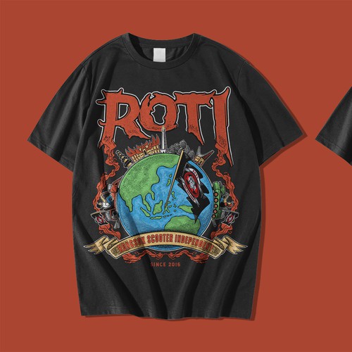 hand drawn illustration for t-shirt