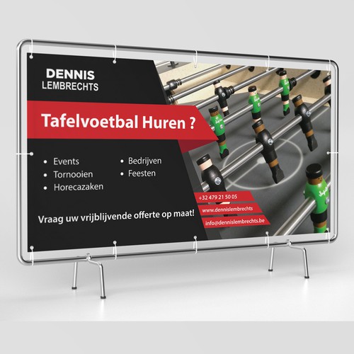 Banner for Foosball Rent