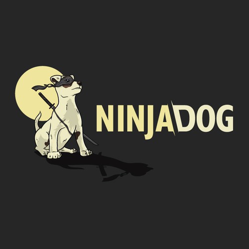 Ninja Dog Logo