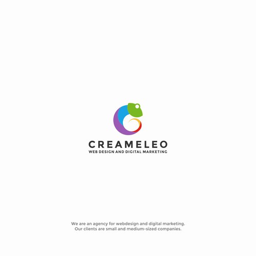 Creative logo for Creameleo