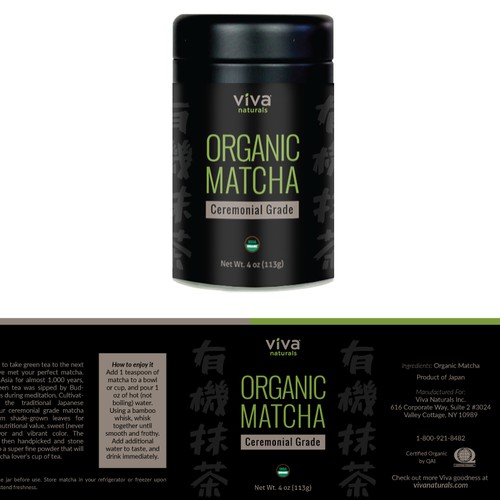 Label Design for Viva Naturals