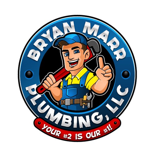 Character Logo for Plumbing Company