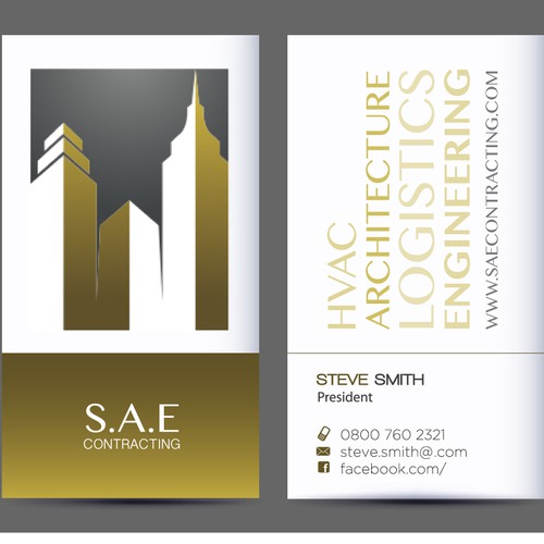 New stationery wanted for S.A.E Contracting