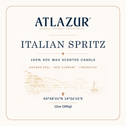 Italian Spritz Soy Candle |