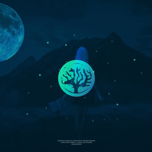 Mystery tree logo design