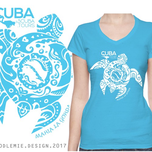 Design T-shirt for Scuba Divers in CUBA