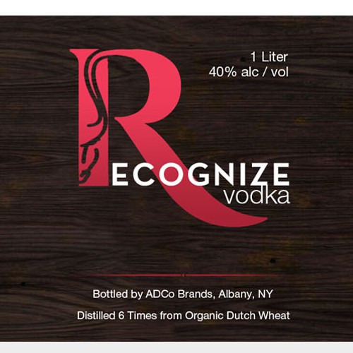 Design an attention-getting label for the next big vodka!