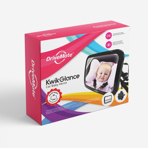 Kwik Glance Car Mirror