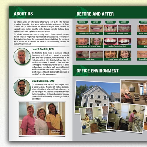 Brochure for Dental Practice