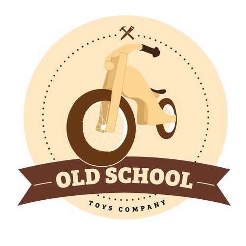 Logo concept for Old School Toys Co.