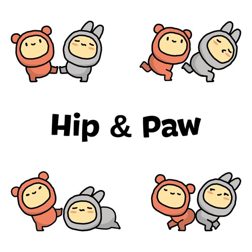 Hip & Paw logo