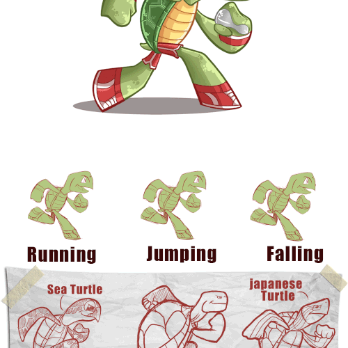 Mobile app game art