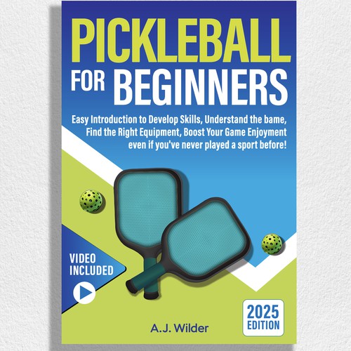 Pickleball book cover