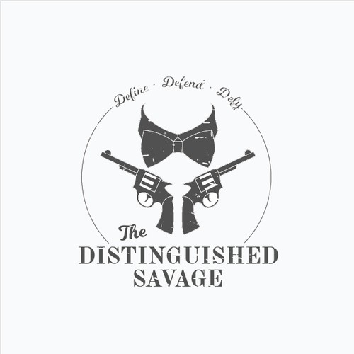 Minimalist logo for fashion blog