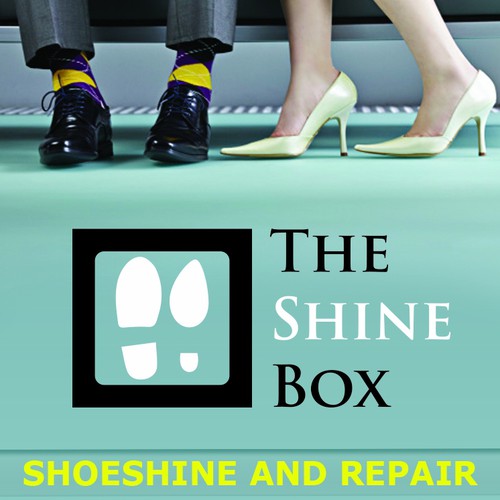 Small image to help advertise London's newest shoeshine and repair service