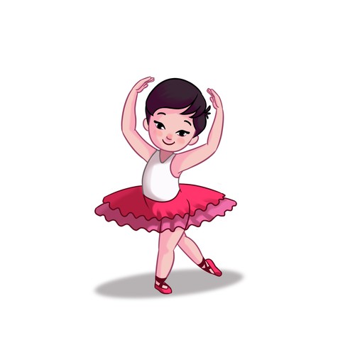 Little Asian dancer