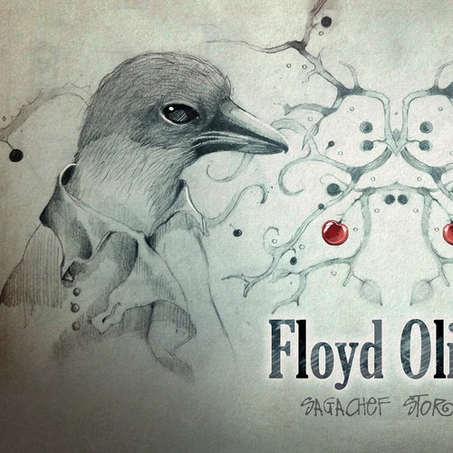 Book design illustration