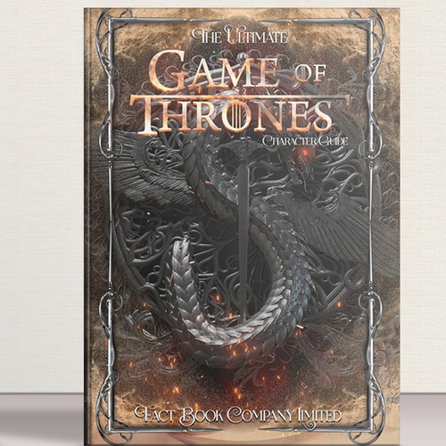 Book cover for the ultimate game of thrones character guide