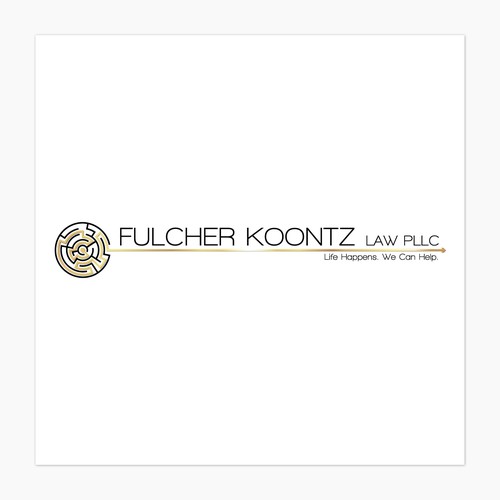Magnetic Logo For A Law Firm