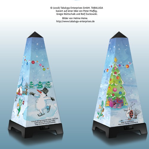 XOUNTS UP meets Tabaluga' - Contest and help us create the most beautiful Christmas design