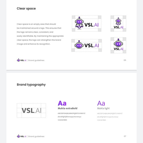 Brand guidelines for VSL.AI