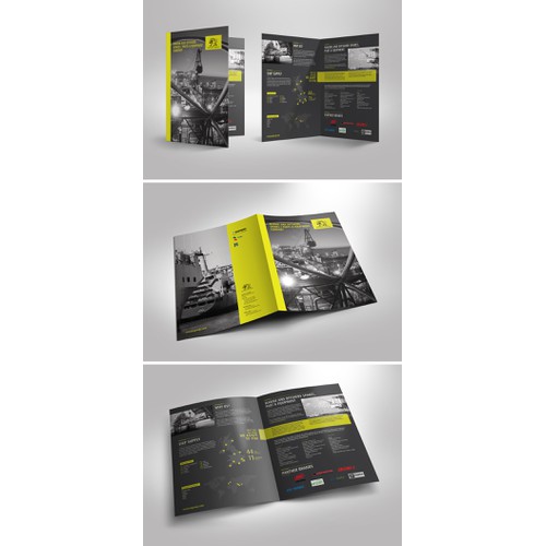 4 Page Brochure for Oil & Gas & Marine.