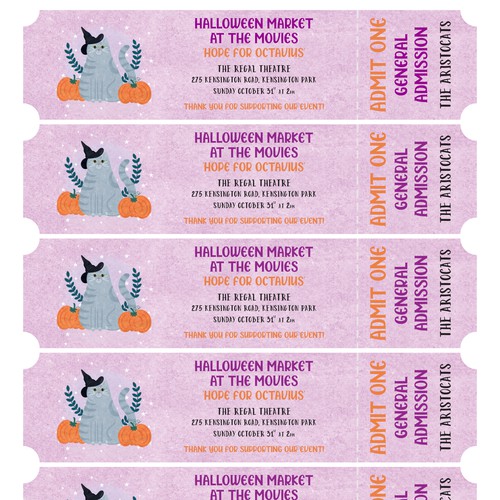 Halloween Market Tickets