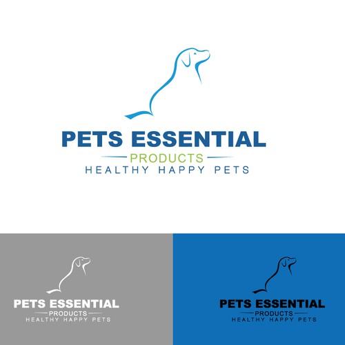 Create a brand logo for premium pet nutritional and health products
