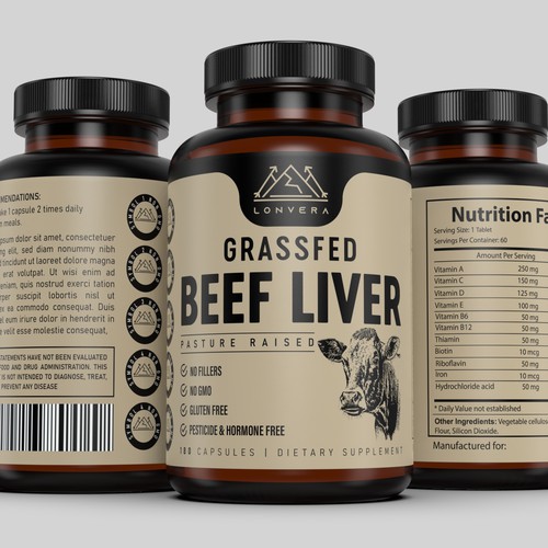 LONVERA GRASSFED BEEF LIVER