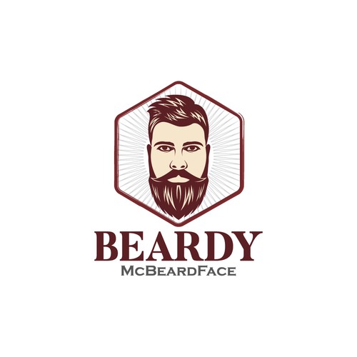 Design a logo for Beardy McBeardface!