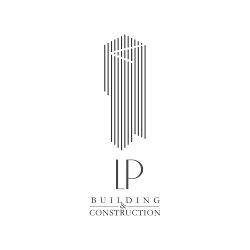 Logo concept for LP Building & Construction